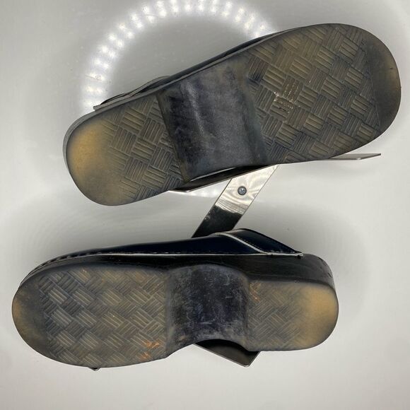 Sven Plain Clogs Men's Size 45 or US 12 Purple Leather GR - Picture 6 of 7